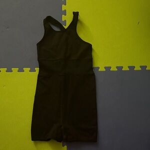 FP Movement by Free People Black Bodysuit